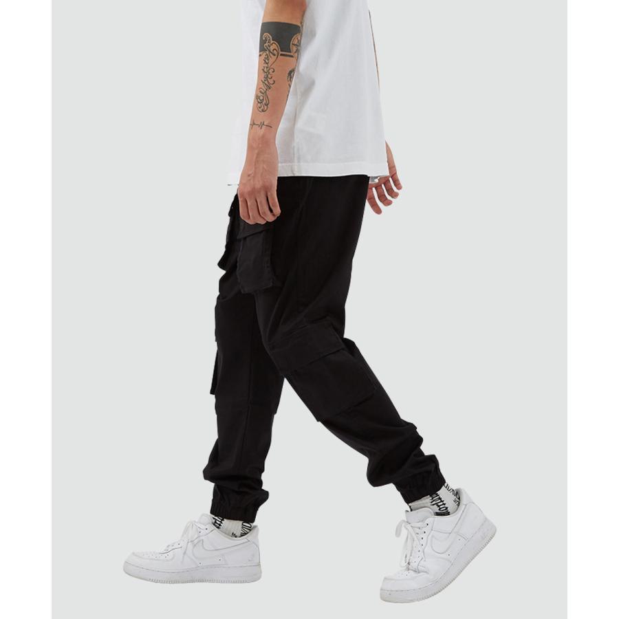 テーパードフィット マルチポケット カーゴ ジョガーパンツ メンズ | improves | 05