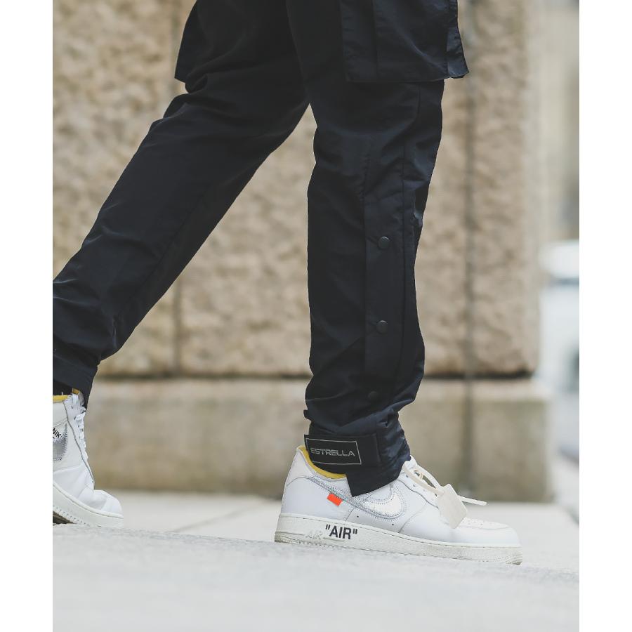 スリムフィット 裾ジップ ナイロン カーゴパンツ メンズ | improves | 02