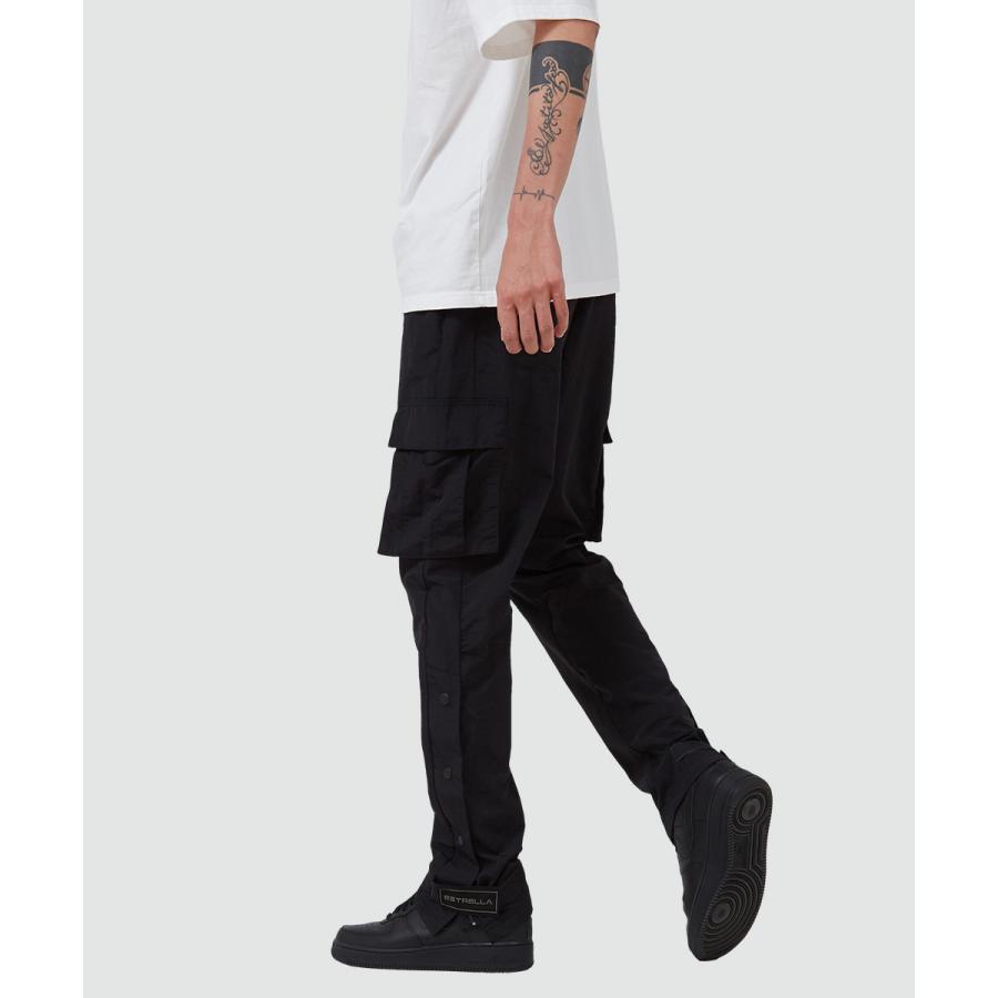 スリムフィット 裾ジップ ナイロン カーゴパンツ メンズ | improves | 06