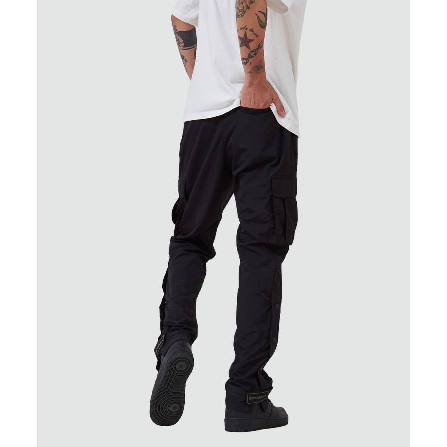 スリムフィット 裾ジップ ナイロン カーゴパンツ メンズ | improves | 07