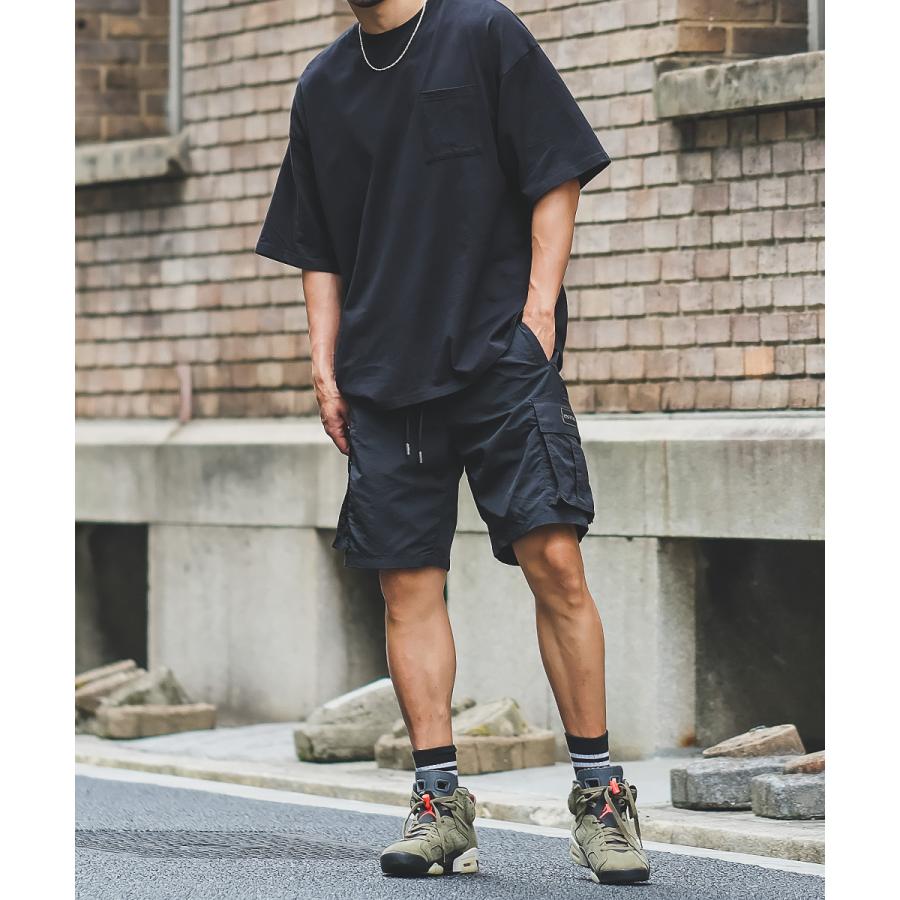 ナイロン カーゴ ショートパンツ メンズ | improves | 01