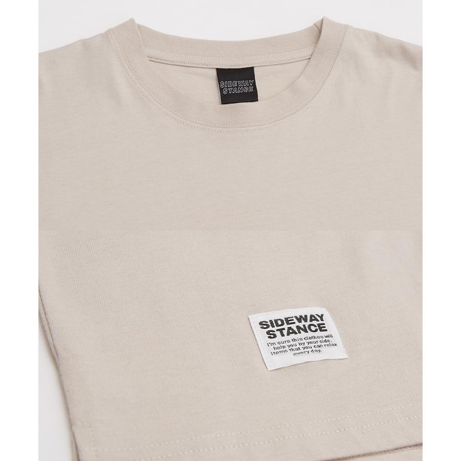 tシャツ Tシャツ ユニセックス SIDEWAY STANCE サイドウェイスタンス 無地 長袖Tシャツ ロングTシャツ ロンT ロングスリーブ TEE ビッグシルエット｜improves｜19