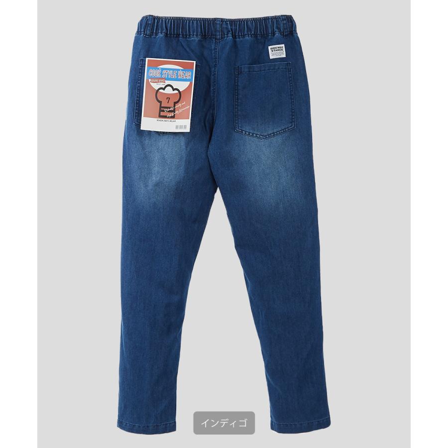 シェフパンツ メンズ  SIDEWAY STANCE サイドウェイスタンス ワイドパンツ イージーパンツ テーパード チノパン デニム コックパンツ クックパンツ | improves | 08