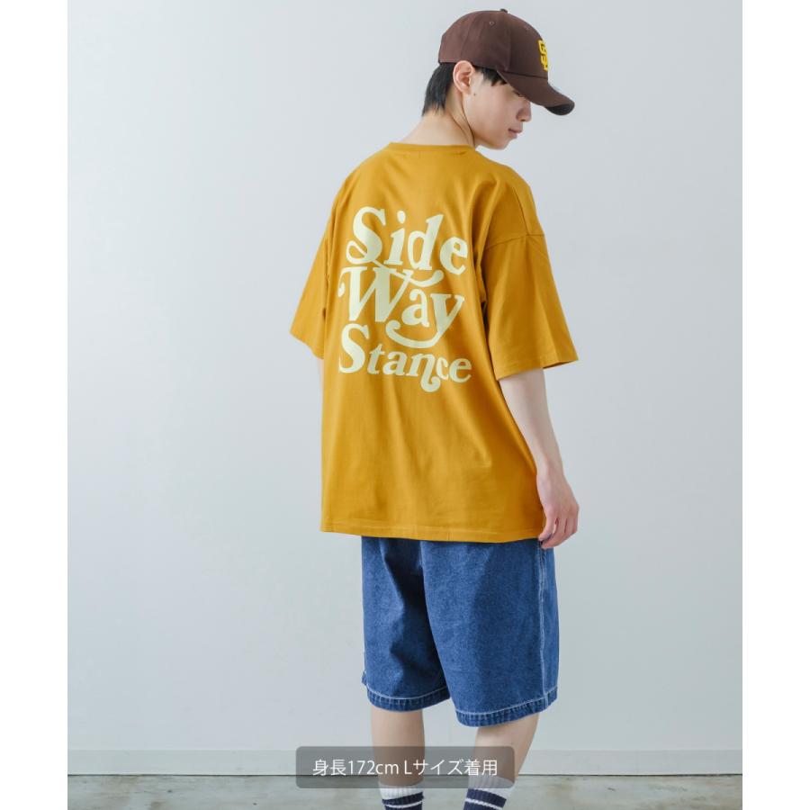 ショートパンツ ユニセックス SIDEWAY STANCE サイドウェイスタンス ハーフパンツ バギーショーツ 短パン デニムパンツ | improves | 08