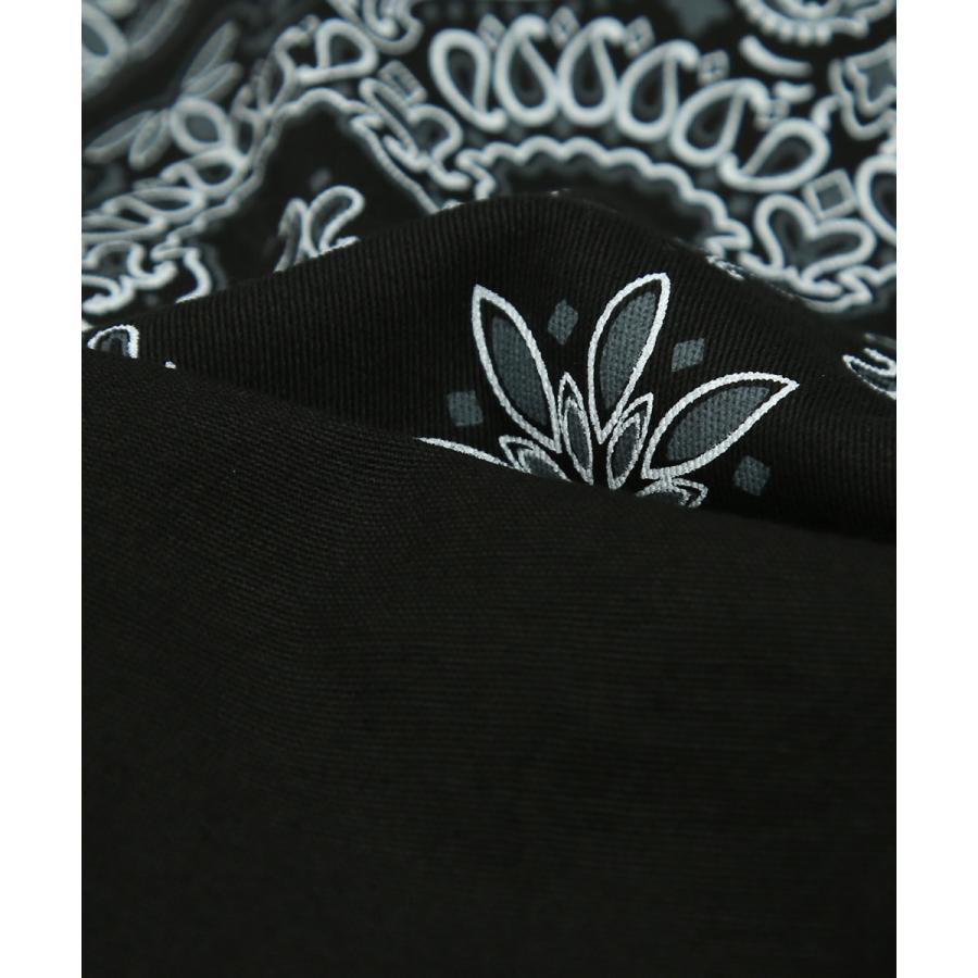 ショートパンツ ユニセックス セットアップ対応 SIDEWAY STANCE サイドウェイスタンス ハーフパンツ バギーショーツ 短パン ペイズリー バンダナ柄 | improves | 19