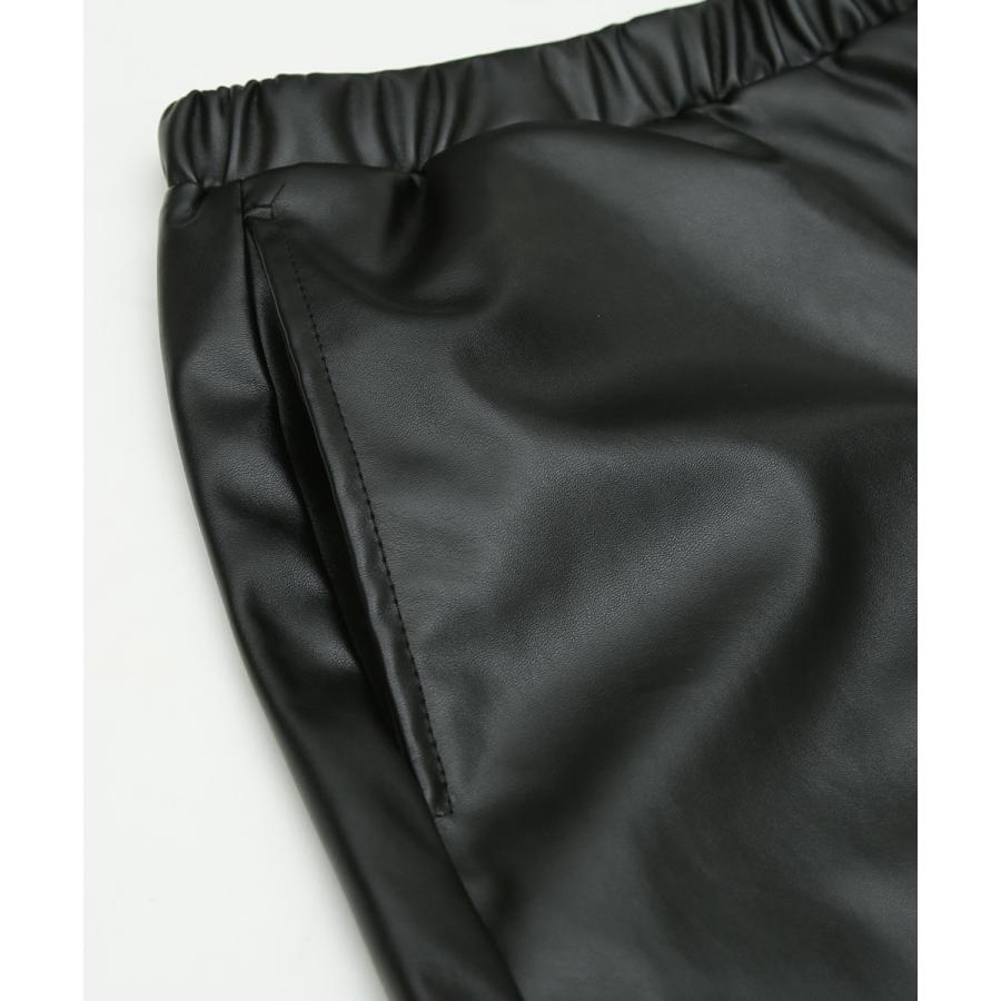 ショートパンツ ユニセックス SIDEWAY STANCE サイドウェイスタンス ハーフパンツ バギーショーツ 短パン レザー | improves | 08