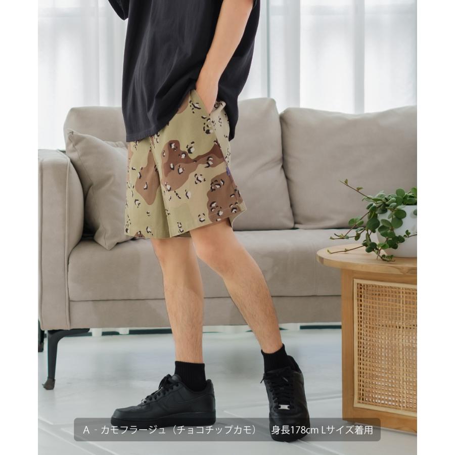 ショートパンツ ユニセックス セットアップ対応 SIDEWAY STANCE サイドウェイスタンス ハーフパンツ バギーショーツ 短パン 迷彩 カモフラ | improves | 02
