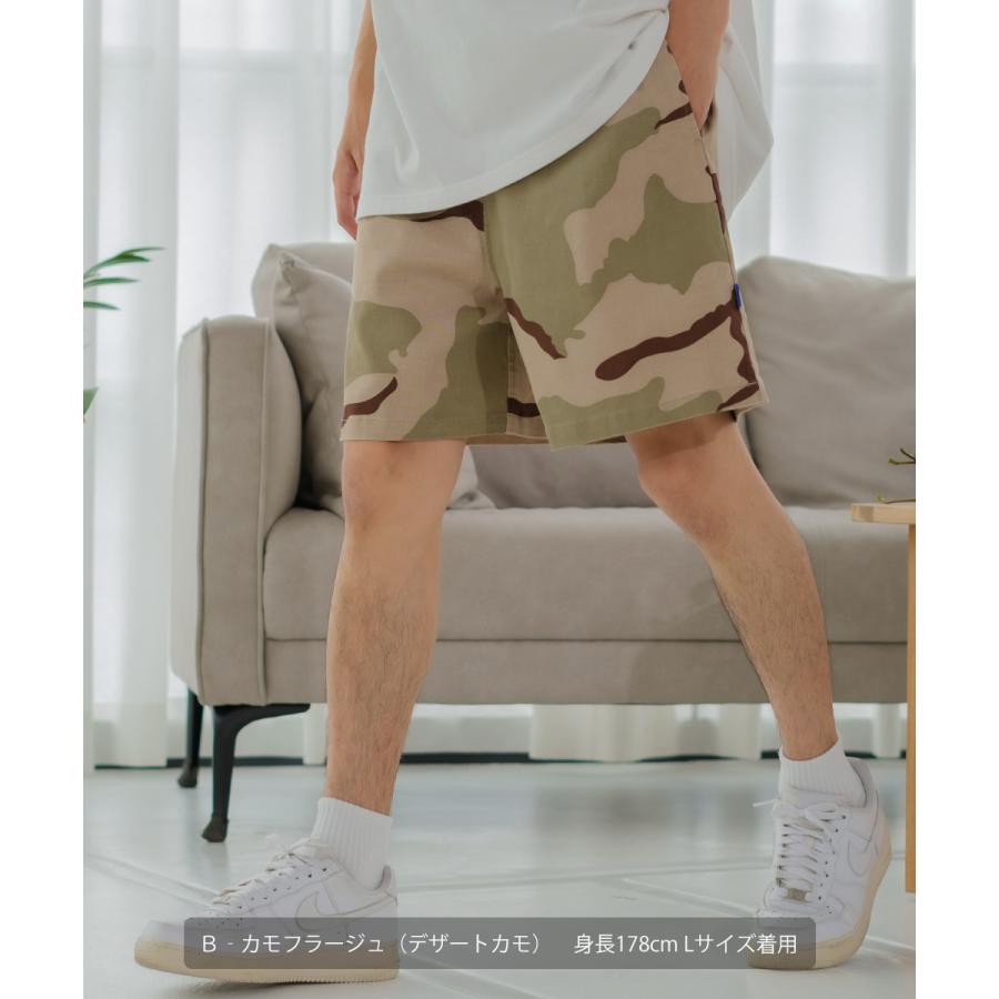 ショートパンツ ユニセックス セットアップ対応 SIDEWAY STANCE サイドウェイスタンス ハーフパンツ バギーショーツ 短パン 迷彩 カモフラ | improves | 06