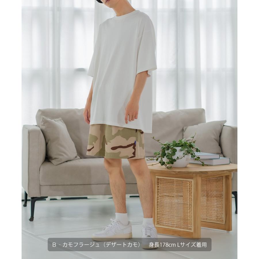 ショートパンツ ユニセックス セットアップ対応 SIDEWAY STANCE サイドウェイスタンス ハーフパンツ バギーショーツ 短パン 迷彩 カモフラ | improves | 07
