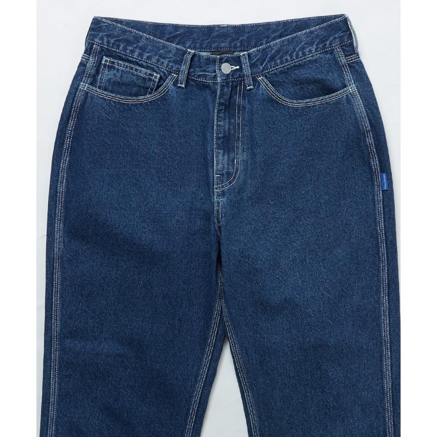 デニムパンツ メンズ ワイドパンツ テーパードパンツ アンクル丈 ジーンズ ユニセックス SIDEWAY STANCE サイドウェイスタンス | improves | 12