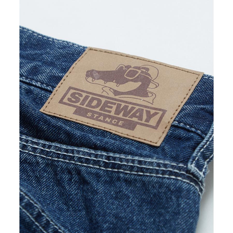 デニムパンツ メンズ ワイドパンツ テーパードパンツ アンクル丈 ジーンズ ユニセックス SIDEWAY STANCE サイドウェイスタンス | improves | 14