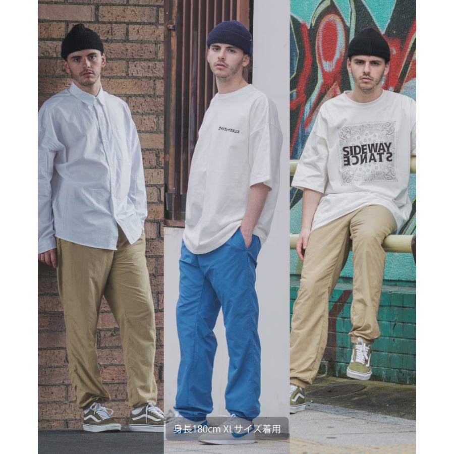 ナイロン パンツ ユニセックス SIDEWAY STANCE サイドウェイスタンス シャカシャカパンツ シャカパン ダンス トラックパンツ | improves | 17