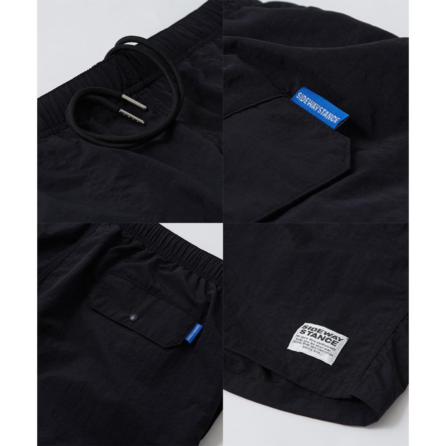 水陸両用 ハーフパンツ ユニセックス SIDEWAY STANCE サイドウェイスタンス ナイロン ショートパンツ ショーツ 短パン シャカシャカパンツ | improves | 19