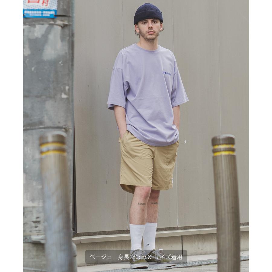 水陸両用 ハーフパンツ ユニセックス SIDEWAY STANCE サイドウェイスタンス ナイロン ショートパンツ ショーツ 短パン シャカシャカパンツ | improves | 07