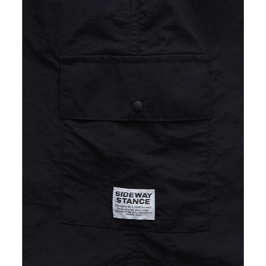 水陸両用 無地 ハーフパンツ ユニセックス SIDEWAY STANCE サイドウェイスタンス ナイロン カーゴパンツ ショートパンツ ショーツ 短パン シャカパン ダンス | improves | 14
