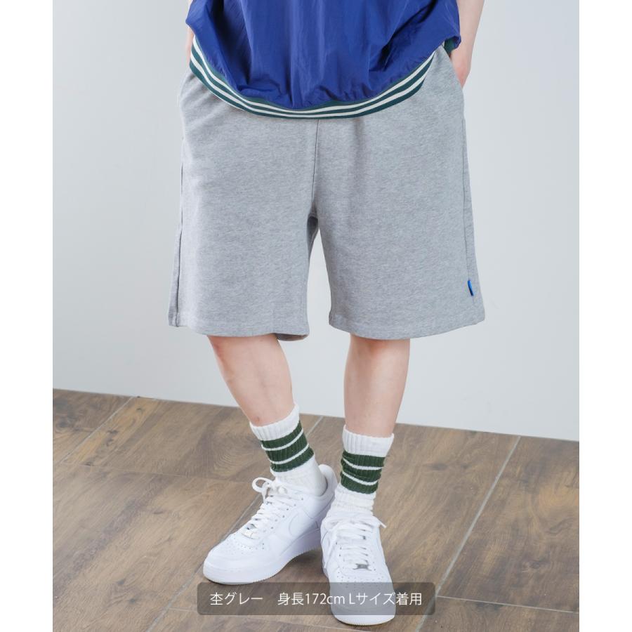 ハーフパンツ メンズ ショートパンツ スウェット ダンス 無地 ジョガーパンツ イージーパンツ | improves | 10