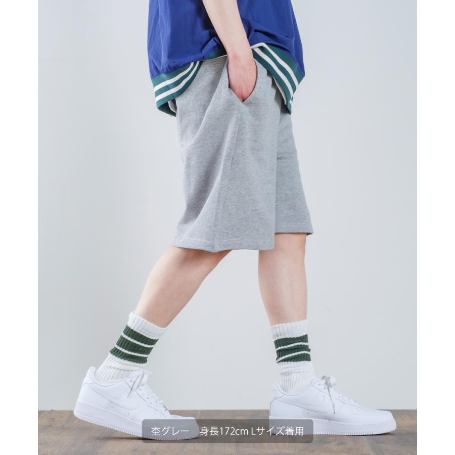 ハーフパンツ メンズ ショートパンツ スウェット ダンス 無地 ジョガーパンツ イージーパンツ | improves | 11