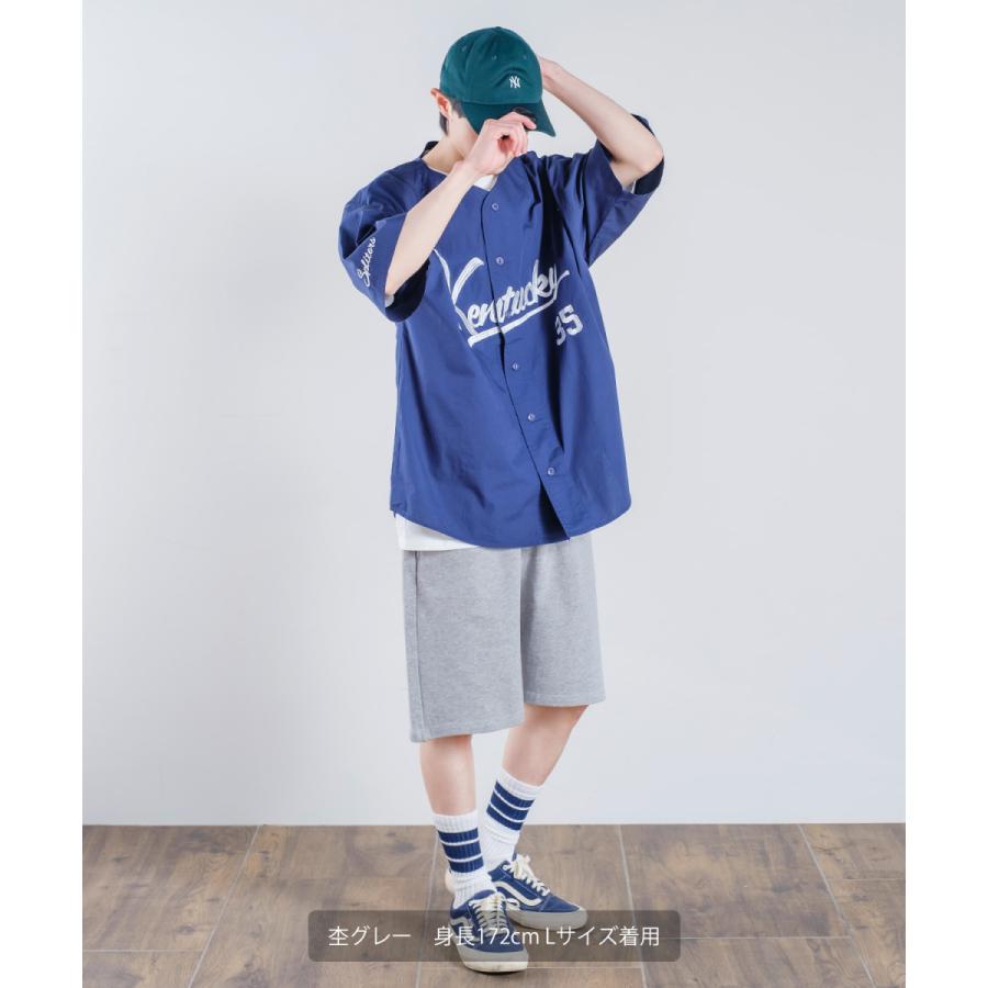 ハーフパンツ メンズ ショートパンツ スウェット ダンス 無地 ジョガーパンツ イージーパンツ | improves | 14