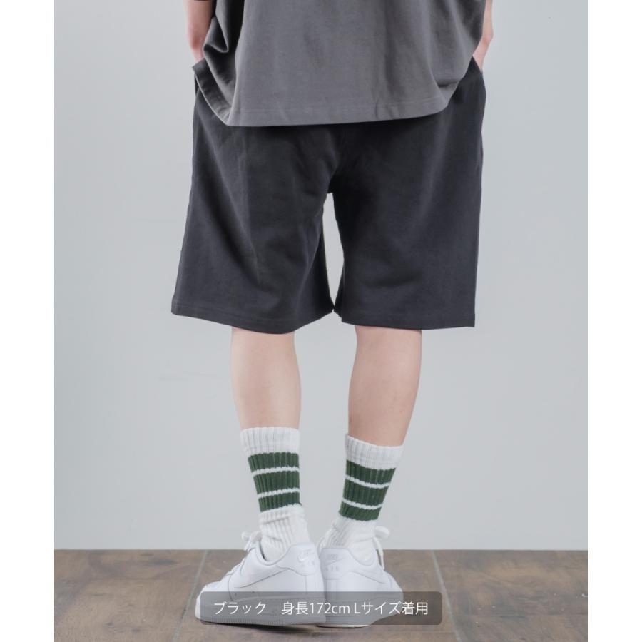 ハーフパンツ メンズ ショートパンツ スウェット ダンス 無地 ジョガーパンツ イージーパンツ | improves | 03