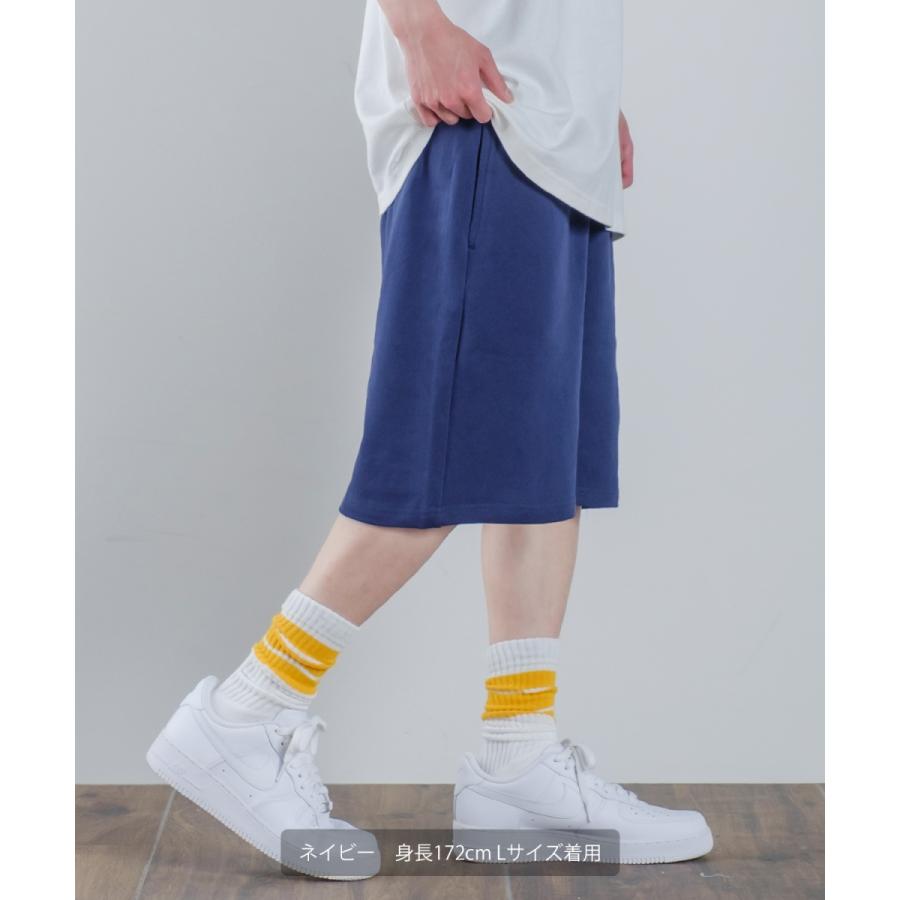 ハーフパンツ メンズ ショートパンツ スウェット ダンス 無地 ジョガーパンツ イージーパンツ | improves | 07