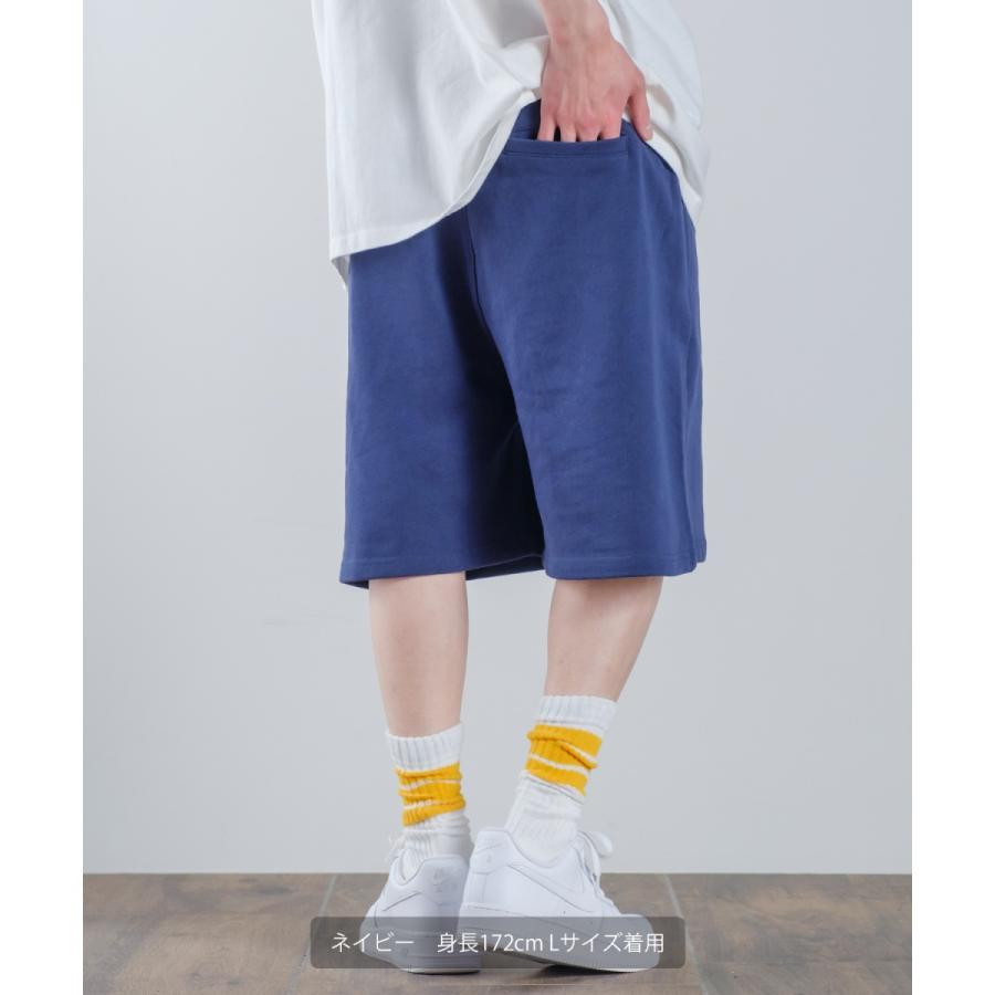 ハーフパンツ メンズ ショートパンツ スウェット ダンス 無地 ジョガーパンツ イージーパンツ | improves | 08