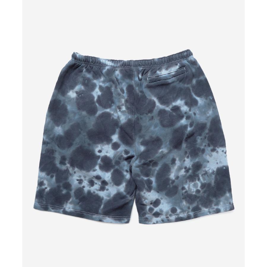 ハーフパンツ メンズ ショートパンツ スウェット ダンス 無地 イージーパンツ タイダイ柄 | improves | 13