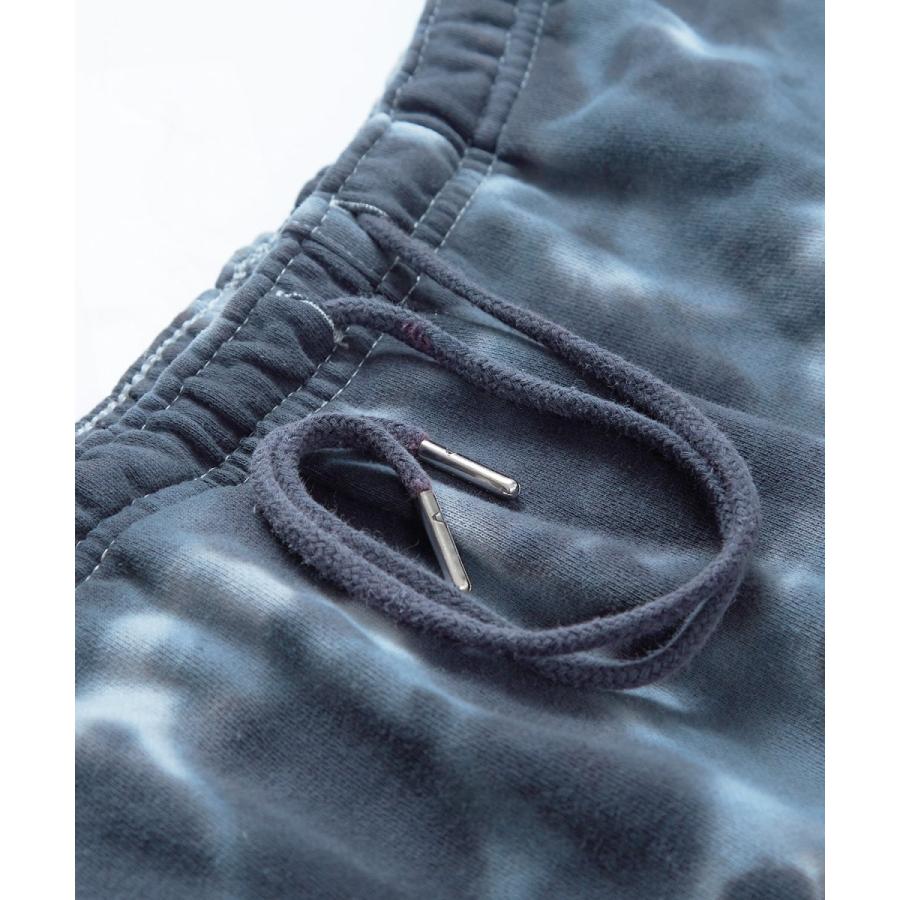 ハーフパンツ メンズ ショートパンツ スウェット ダンス 無地 イージーパンツ タイダイ柄 | improves | 14