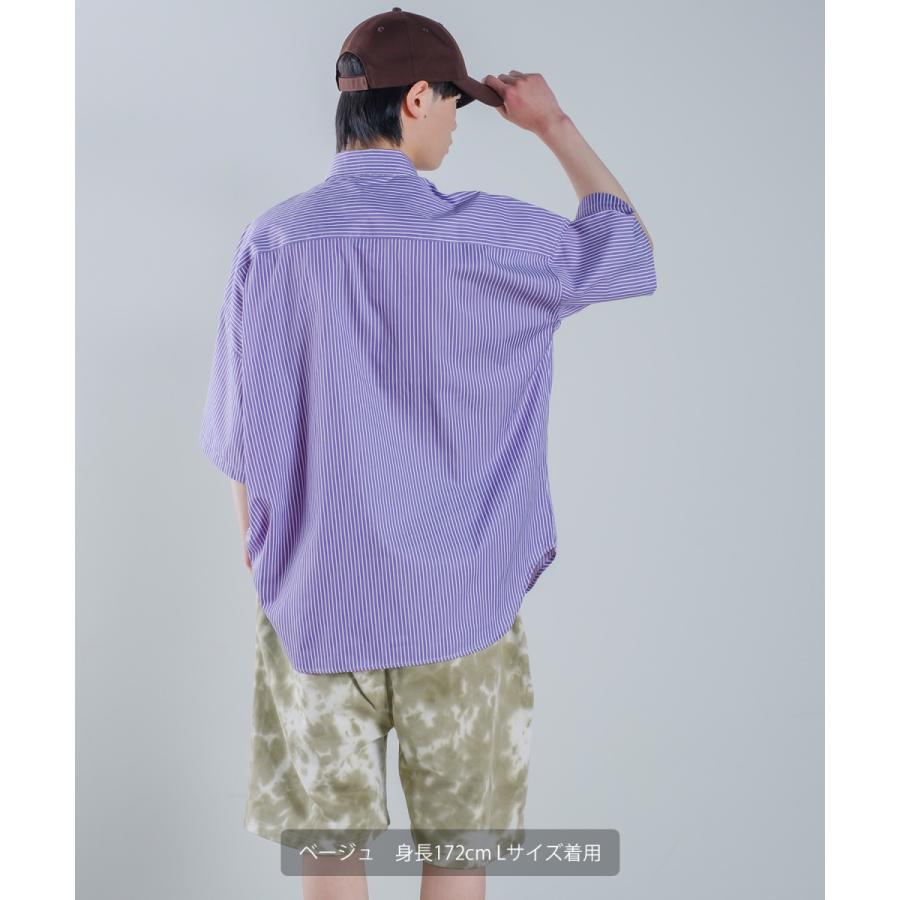 ハーフパンツ メンズ ショートパンツ スウェット ダンス 無地 イージーパンツ タイダイ柄 | improves | 03