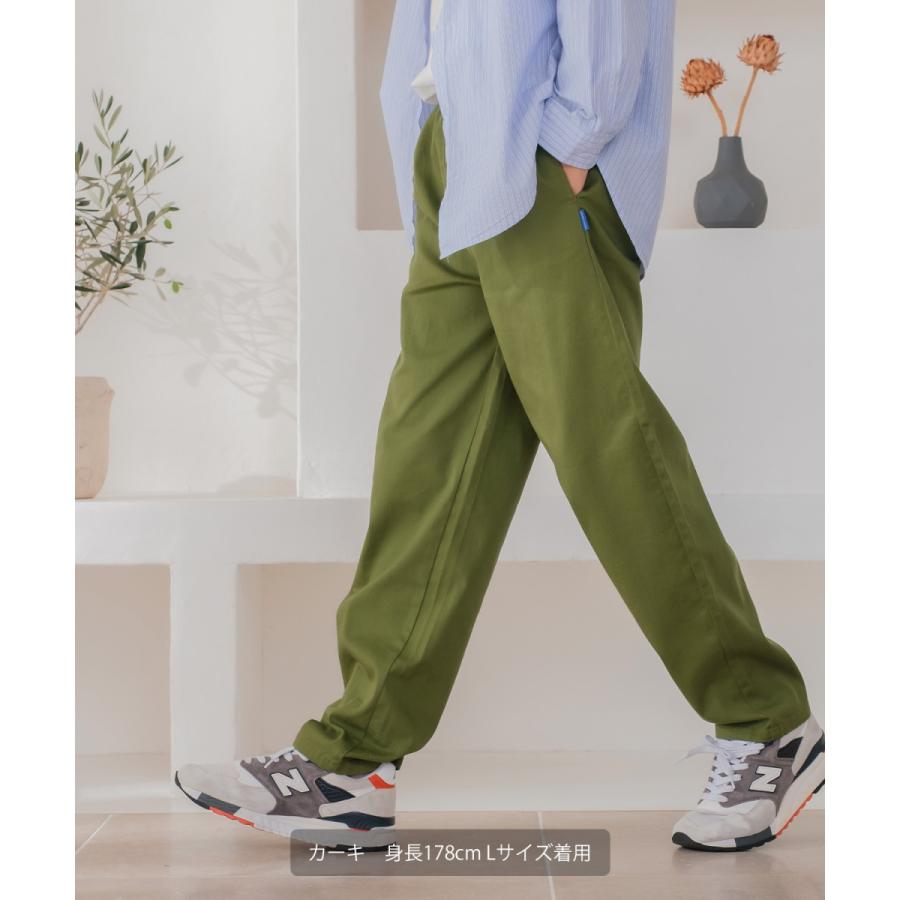 シェフパンツ メンズ ワイドパンツ ワークパンツ イージーパンツ リラックスパンツ カラー チノパン ストレート チノ ストレッチパンツ | improves | 03