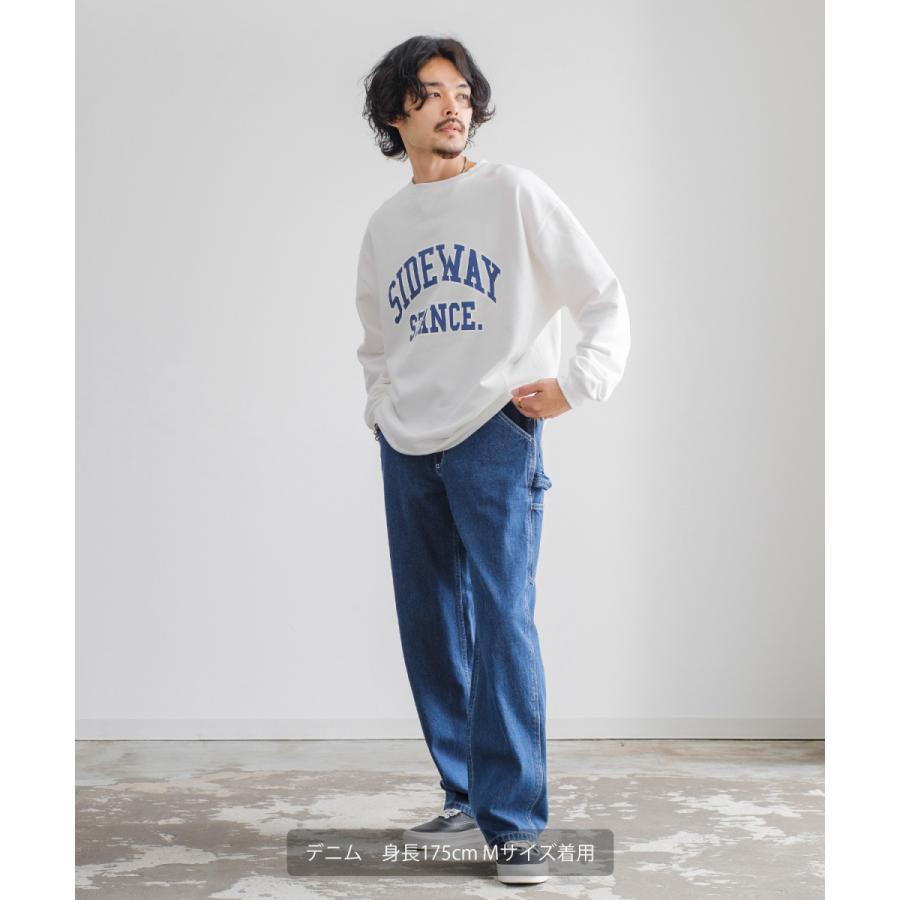 【セットアップ対応】デニムペインターパンツ メンズ ワイドパンツ バルーンシルエット ジーンズ ゆったり 大きいサイズ | improves | 17