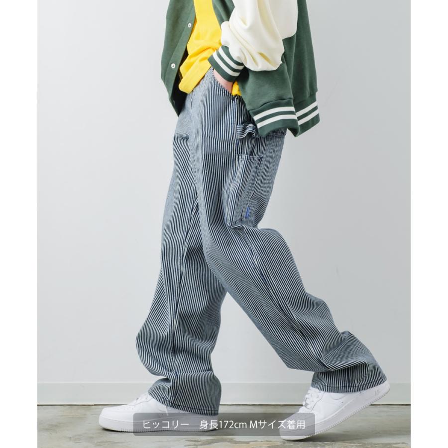 【セットアップ対応】デニムペインターパンツ メンズ ワイドパンツ バルーンシルエット ジーンズ ゆったり 大きいサイズ | improves | 02