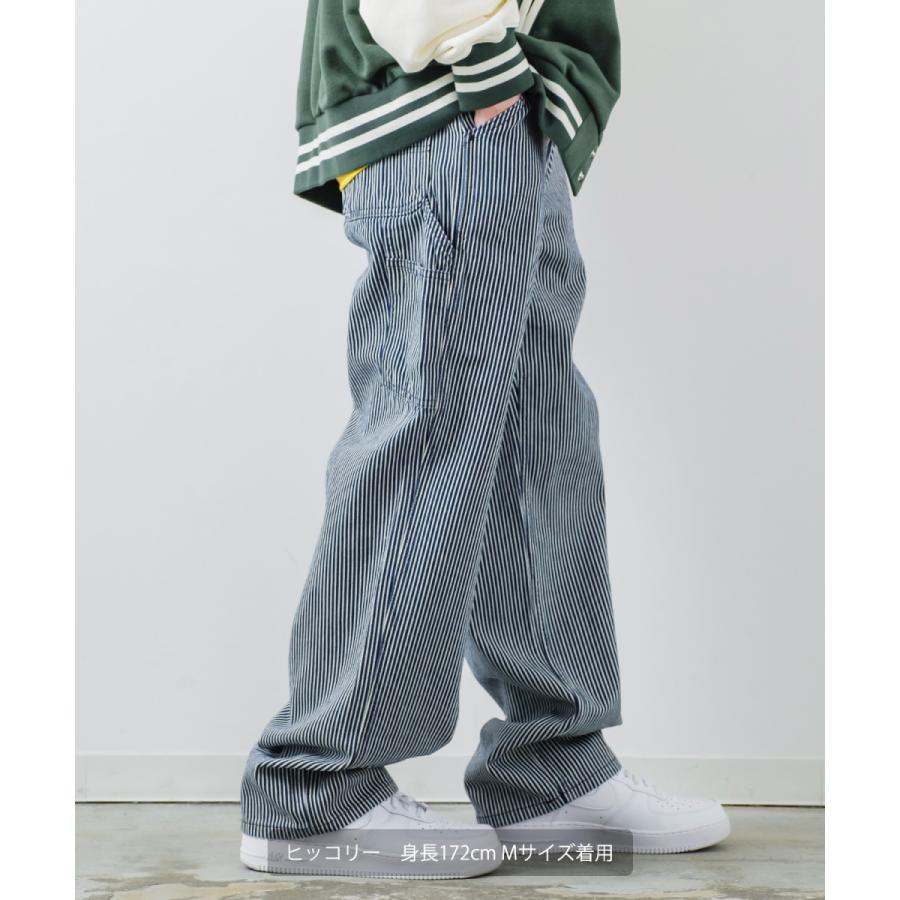 【セットアップ対応】デニムペインターパンツ メンズ ワイドパンツ バルーンシルエット ジーンズ ゆったり 大きいサイズ | improves | 03