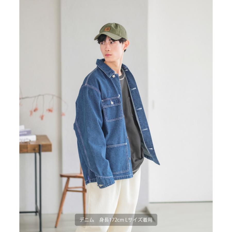 1点物〈Clothes〉1年間近く天日での日焼けペンキ デニム カバーオール 40s CROWN デニム カバーオール ペンキ | ACORN Buy Sell Vintage