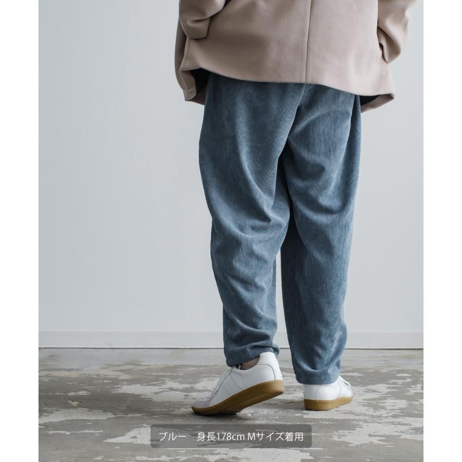 【セットアップ対応】コーデュロイバルーンパンツ メンズ コーデロイ ワイドパンツ イージーパンツ ゆったり 大きいサイズ | improves | 12