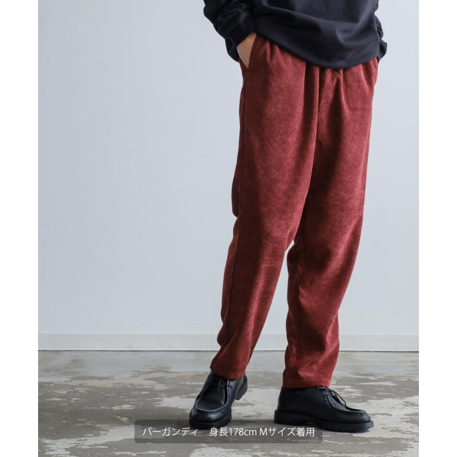 【セットアップ対応】コーデュロイシェフパンツ メンズ コーデロイ クックパンツ ワークパンツ イージーパンツ ゆったり 大きいサイズ | improves | 01