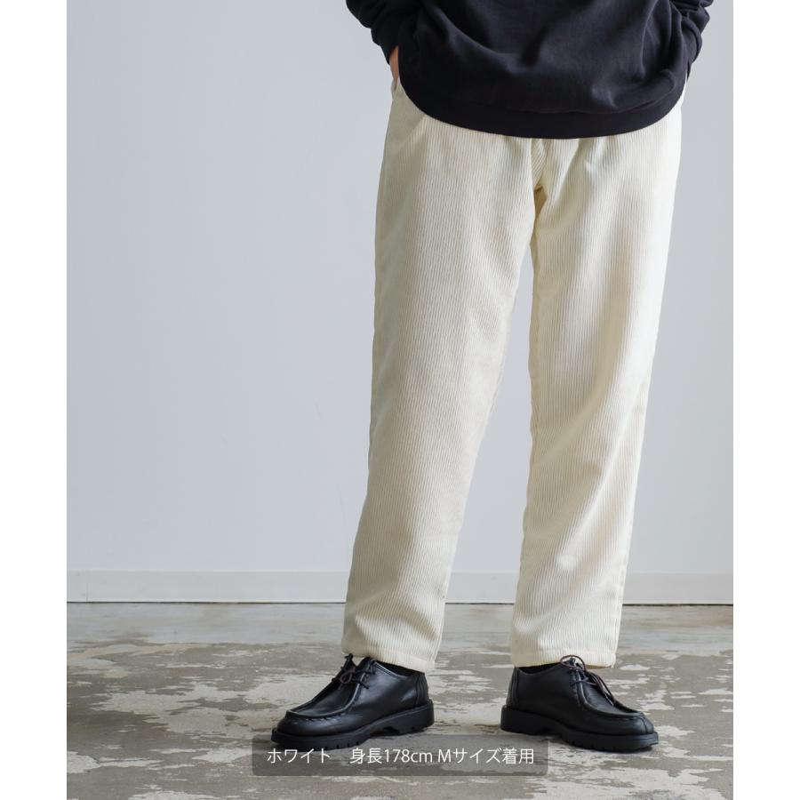 【セットアップ対応】コーデュロイシェフパンツ メンズ コーデロイ クックパンツ ワークパンツ イージーパンツ ゆったり 大きいサイズ | improves | 04