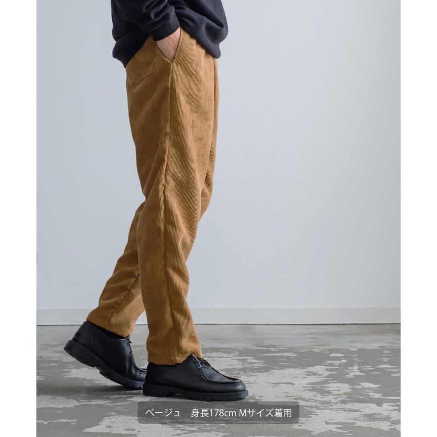 【セットアップ対応】コーデュロイシェフパンツ メンズ コーデロイ クックパンツ ワークパンツ イージーパンツ ゆったり 大きいサイズ | improves | 09