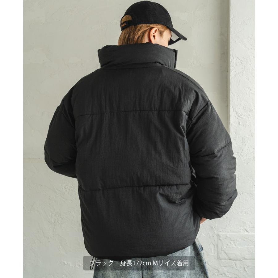 中綿スタンドダウンジャケット メンズ 撥水 コクーンシルエット 大きいサイズ ゆったり ビッグシルエット オーバーサイズ 韓国ファッション ストリート |  | 07