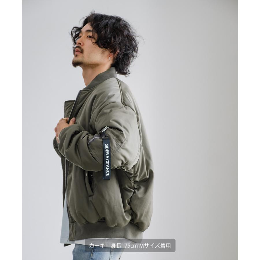 極美品シンゾーンミリタリーカーキジャケットTHESHINZONEビックシルエット improves ビッグシルエットMA-1ジャケット メンズ コクーン