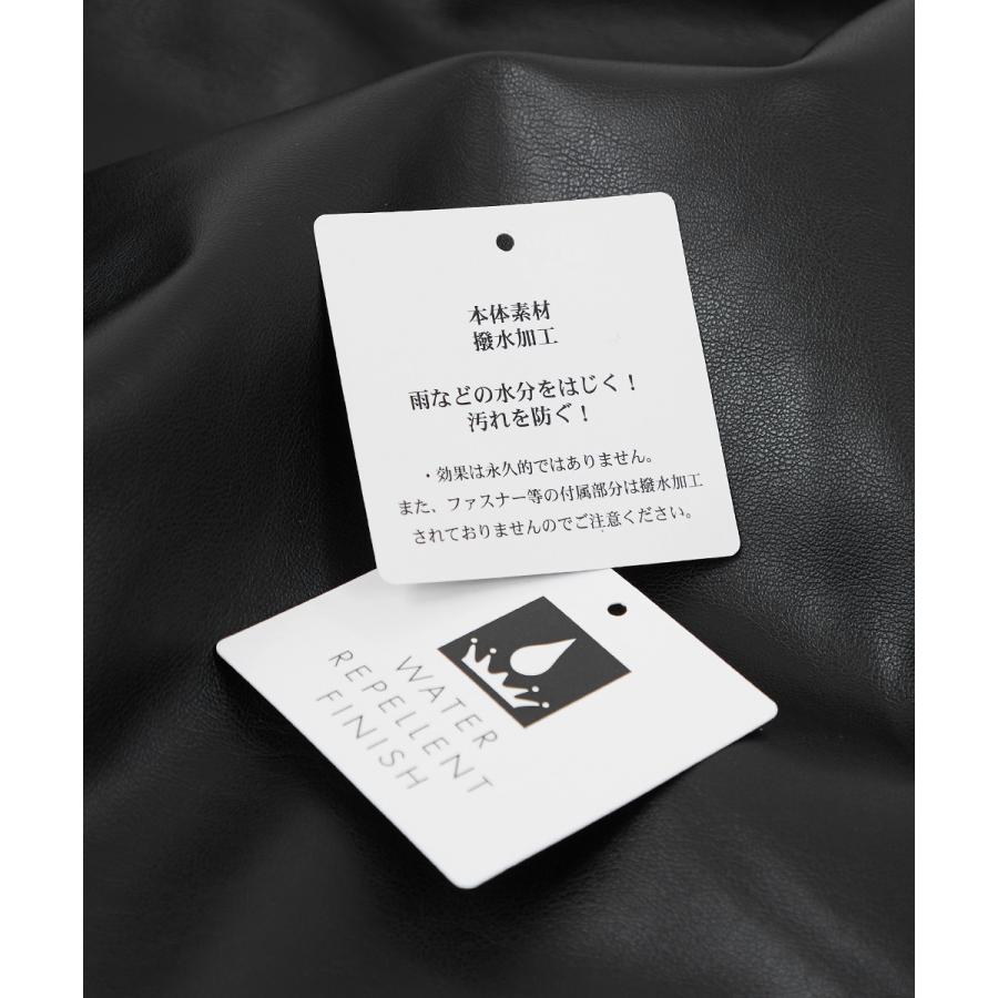 フェイクレザーMA-1ジャケット メンズ コクーンシルエット ミリタリーブルゾン フライトジャケット 大きいサイズ ゆったり オーバーサイズ 韓国ファッション | improves | 09