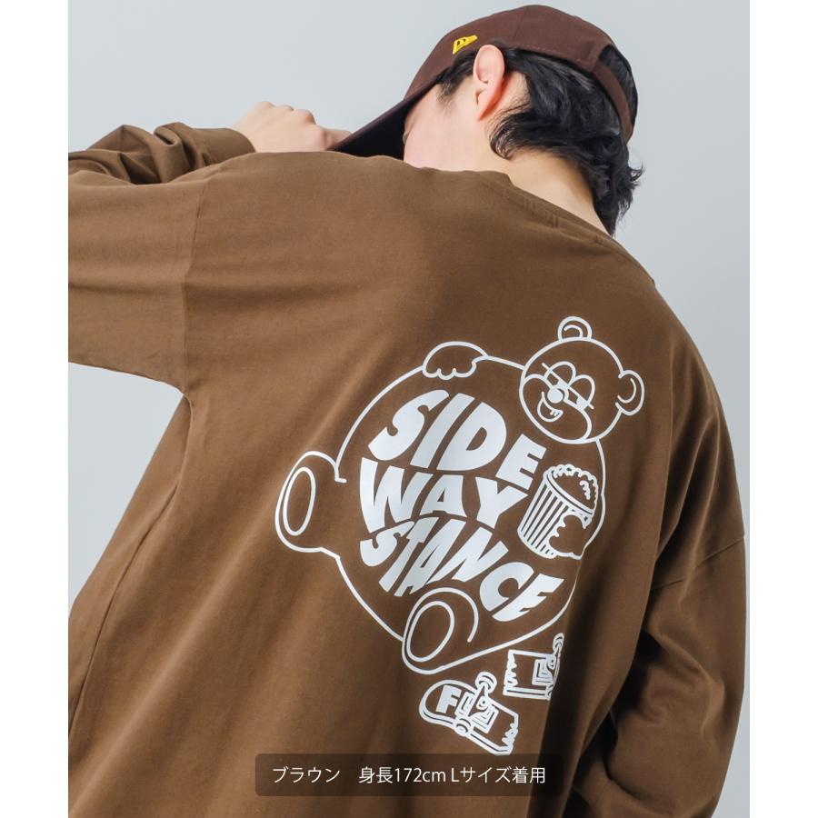 improves ロンT メンズ Tシャツ 長袖 ビッグシルエット オリジナル