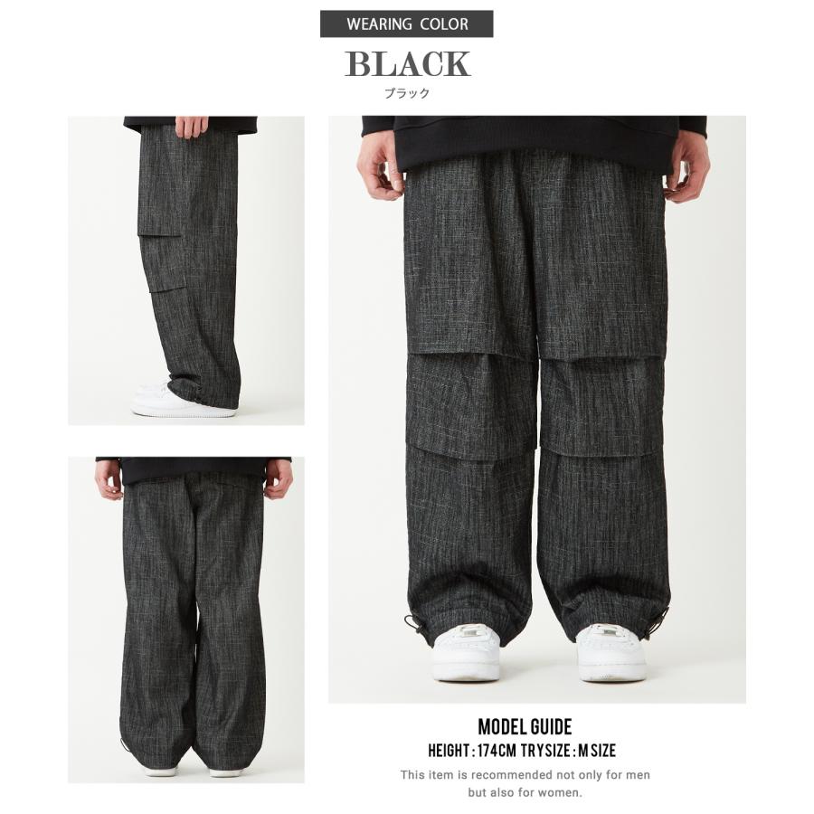 デニムパンツ メンズ SIDEWAY STANCE サイドウェイスタンス ジーンズ ワイドパンツ スノーパンツ イージーパンツ スラブデニム | improves | 12