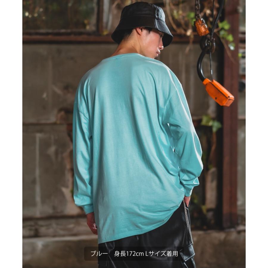 長袖Tシャツ メンズ SIDEWAY STANCE サイドウェイスタンス オリジナルプリント グラフィック ロンT クマ マスコット カレッジロゴ オーバーサイズ 大きめ | improves | 11