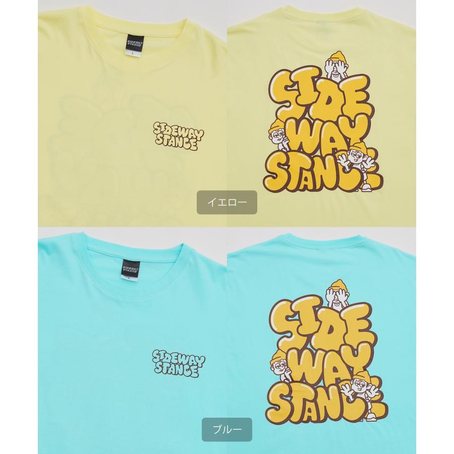 長袖Tシャツ メンズ SIDEWAY STANCE サイドウェイスタンス オリジナルプリント グラフィック ロンT バックプリント ロゴ オーバーサイズ 大きめ | improves | 22