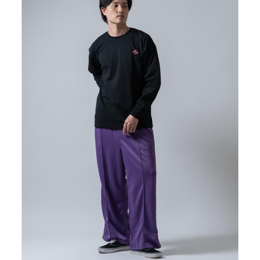 長袖Tシャツ メンズ SIDEWAY STANCE サイドウェイスタンス オリジナル ワンポイント 刺しゅう ロンT カットソー 通行止め バスターズ スケーター | improves | 16