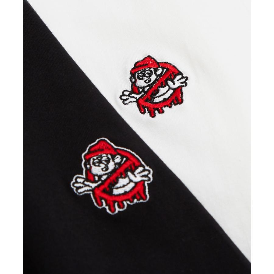 長袖Tシャツ メンズ SIDEWAY STANCE サイドウェイスタンス オリジナル ワンポイント 刺しゅう ロンT カットソー 通行止め バスターズ スケーター | improves | 20