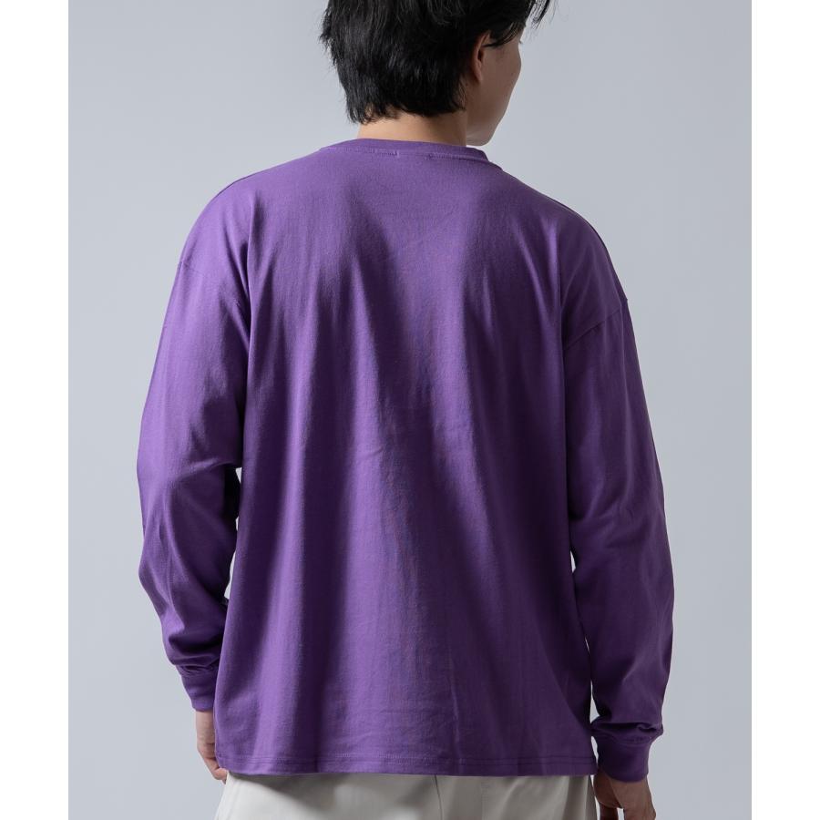長袖Tシャツ メンズ SIDEWAY STANCE サイドウェイスタンス オリジナル ワンポイント 刺しゅう ロンT カットソー 通行止め バスターズ スケーター | improves | 07