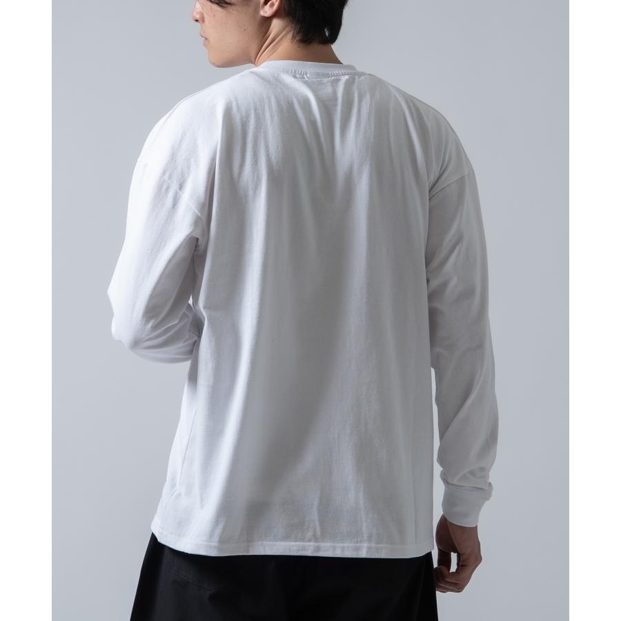 長袖Tシャツ メンズ SIDEWAY STANCE サイドウェイスタンス オリジナル ワンポイント 刺しゅう ロンT カットソー 通行止め バスターズ スケーター | improves | 11
