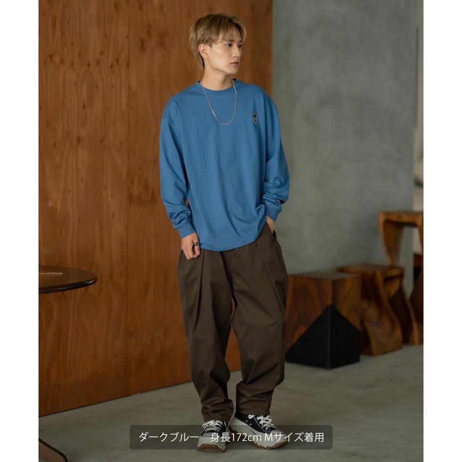 長袖Tシャツ メンズ SIDEWAY STANCE サイドウェイスタンス オリジナル ワンポイント 刺しゅう ロンT カットソー スケータークマ 大きめ アメカジ カジュアル | improves | 17
