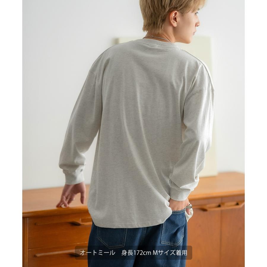 長袖Tシャツ メンズ SIDEWAY STANCE サイドウェイスタンス オリジナル ワンポイント 刺しゅう ロンT カットソー 通行止め バスターズ スケーター | improves | 16